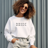 BRIDE mit Namen Sweater | Pulli Pullover | Für die Braut *personalisierbar