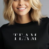 TEAM mit Namen Sweater | Pulli Pullover | Für das Team der Braut *personalisierbar