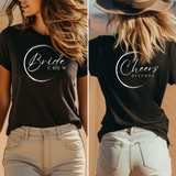 Bride Crew T-Shirt | Design Kreis | Für das Team der Braut