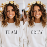 TEAM mit Namen Sweater | Pulli Pullover | Für das Team der Braut *personalisierbar