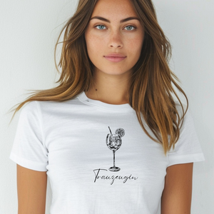 Trauzeugin T-Shirt | Spritz Glas | Für die Trauzeugin