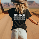 BRIDE Shirt | Blockschrift | Für die Braut