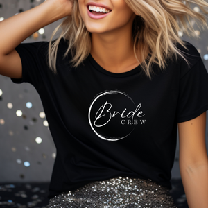 Bride Crew T-Shirt | Design Kreis | Für das Team der Braut