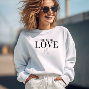 Cheers to LOVE Sweater | Pullover Pulli | Für die Braut und das ganze Team