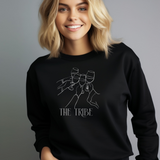 THE TRIBE Sweater | Zeichnung | Pulli Pullover | Für das Team der Braut
