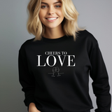 Cheers to LOVE Sweater | Pullover Pulli | Für die Braut und das ganze Team